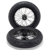 Supermoto Spoke Wheel Tire Sets for Sur-Ron/Segway/Talaria