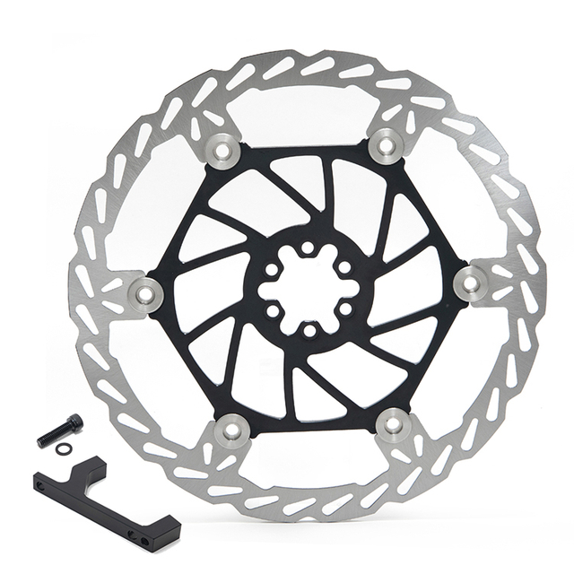 250mm Oversize Front Brake Disc Rotor & Bracket Kit for Sur-ron Light Bee X / Segway with KKE Shock Absober