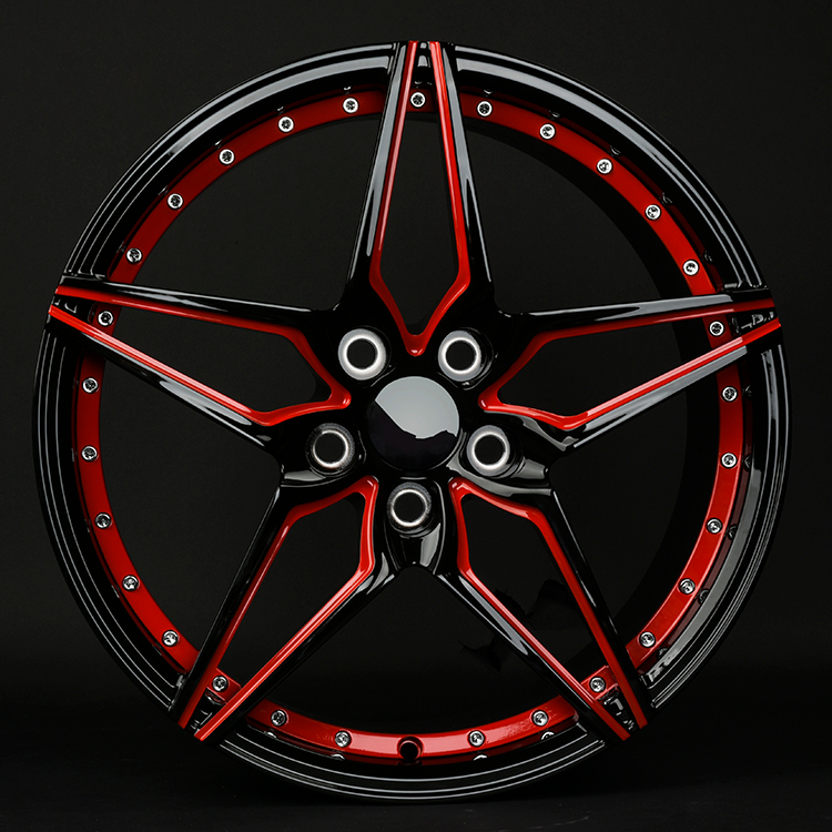 Custom 1 Piece Forged Alloy Car Wheel For Toyota Tundra / Alphard / Crown 