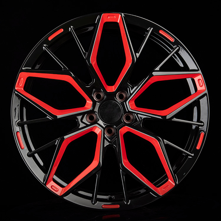 Custom 1 Piece Forged Alloy Car Wheel For Audi Q5 