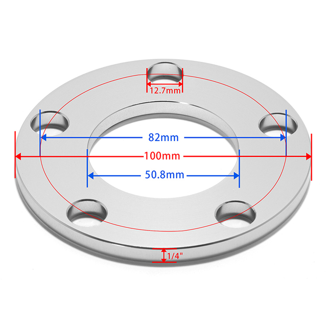1/4” 3/8” 1/2” Aluminum Pulley Spacers Flange for Harley Davidson Motorcycle 