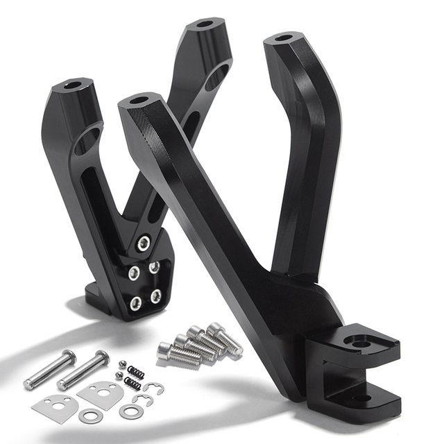 Electric Dirt Bike Rear Passenger Footpeg Bracket Mounts For Sur-ron Ultra Bee