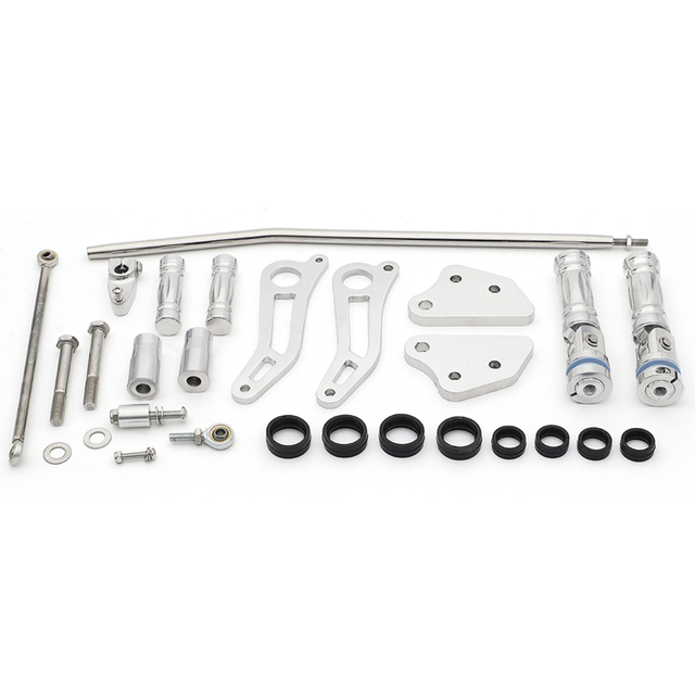 8.6" Extended Forward Foot Controls Kit For Harley Dyna Street Bob 2006-2017 / Dyna Low Rider Super Glide 2000-2017