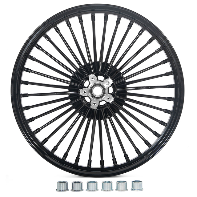 Wholesale Motorcycle 36 Fat Spoke Wheel for Harley Softail