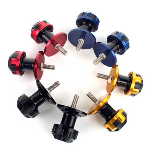 Universal Fitment Motorcycle 8mm Swingarm Spools