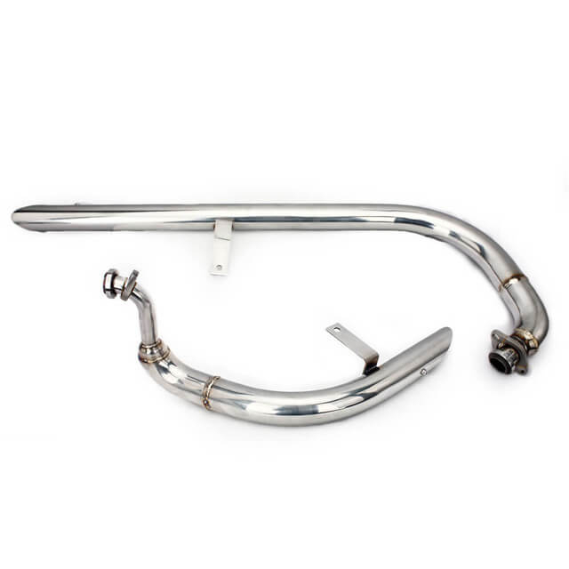 Custom Stainless Steel Motorcycle Exhaust Pipe For YAMAHA