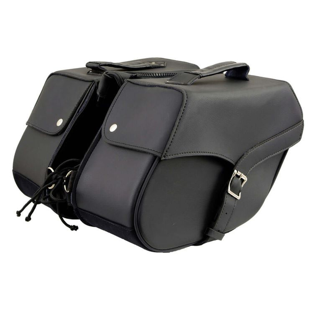  Motorcycle Saddlebags Panniers for Harley Davidson Sportster XL 883 XL1200 V-Star Shadow Vulcan