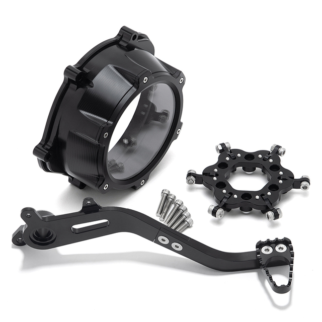 ATV Clutch Cover Lockout Clutch and Brake Lever Set for Honda TRX 450 ER 2004-2014