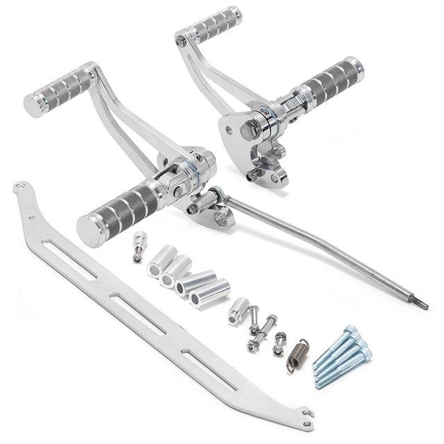 [B2B]Motorcycle Aluminum Forward Controls for Yamaha XVS400 Dragstar 400 1996-2001