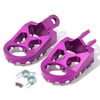 MX Foot Pegs Footrest For Suzuki Kawasaki