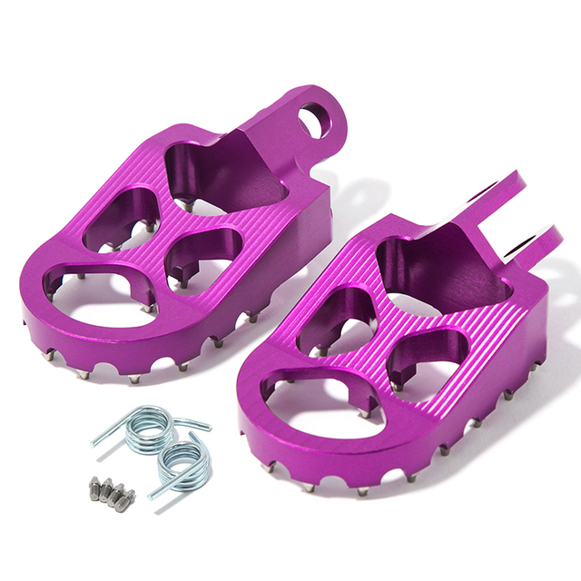 MX Foot Pegs Footrest For Suzuki Kawasaki