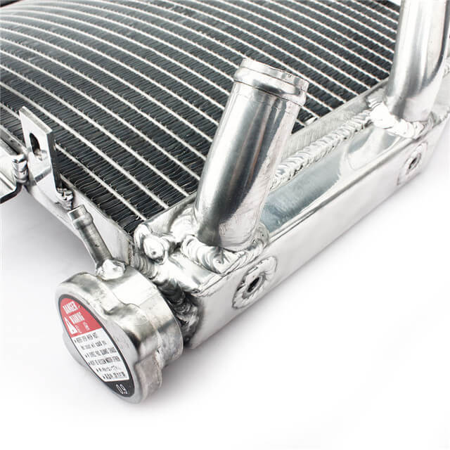 Custom Motorcycle Aluminum Water Cooling Radiation For Triumph