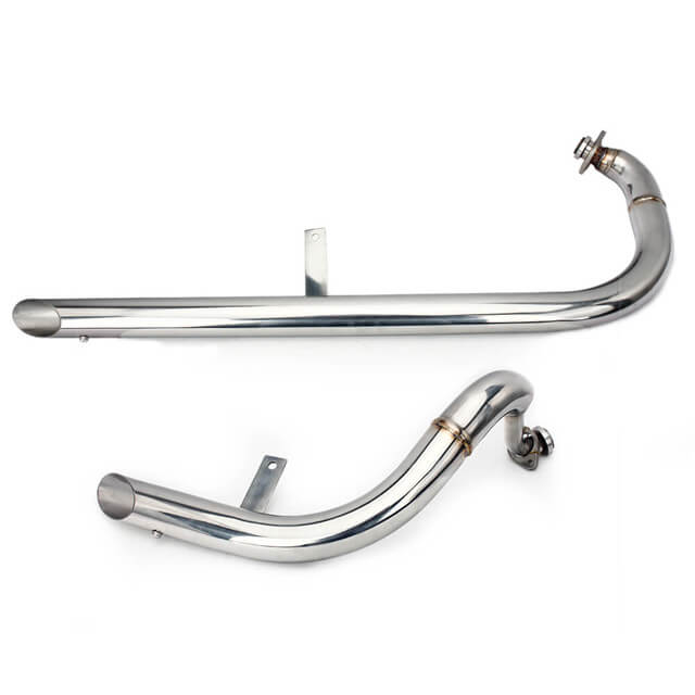 Custom Stainless Steel Motorcycle Exhaust Pipe For YAMAHA