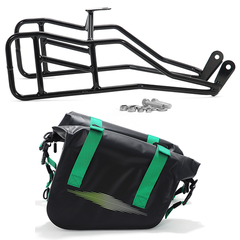 Motorcycle PVC Side Bag and Luggage Bracket Set For Talaria Sting