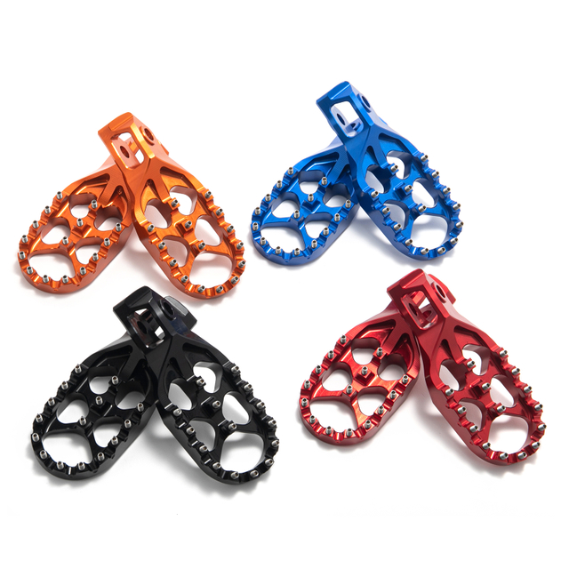 [B2B] Dirt Bike Aluminum Foot Pegs Footrests for GAS GAS/HUSQVARNA/KTM