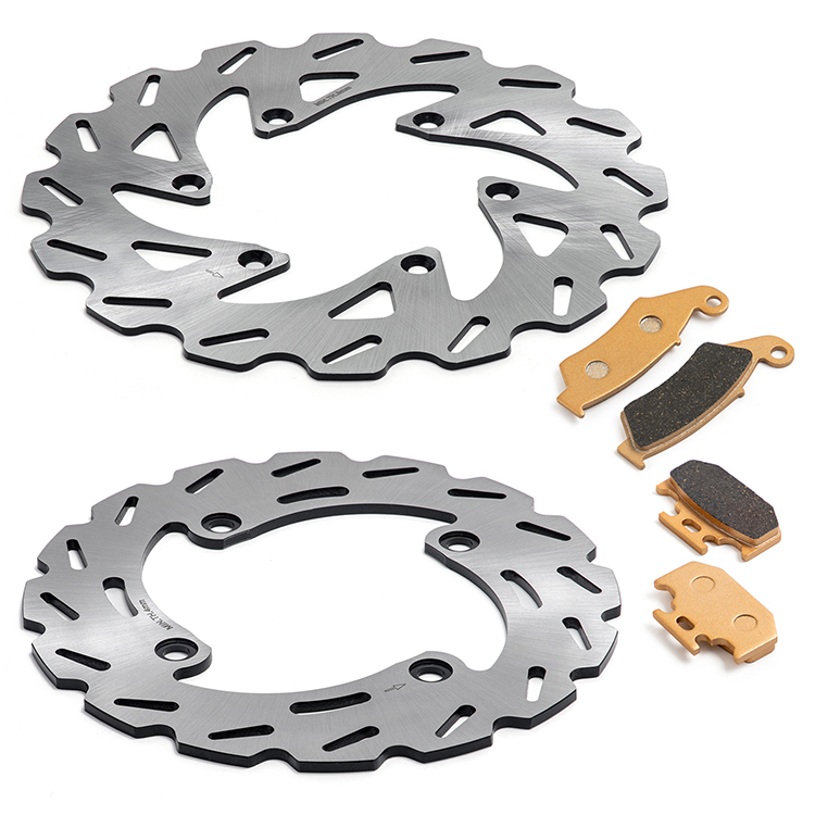 Dirt Bike Stainless Steel Brake Disc Set And Brake Pad for GASGAS MC 85 17/14 2022-and up / KTM 85 SX (17/14) 2021-and up
