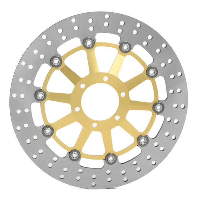 Round Floating Brake Disc Rotor Disk for HONDA BMW KAWASAKI SUZUKI YAMAHA DUCATI TRIUMPH BUELL KTM