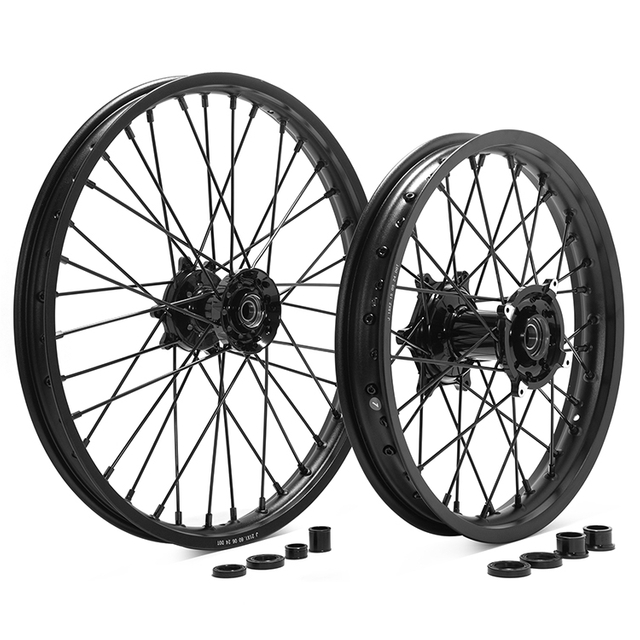 B2B Dirt Bike Rear Spoked Wheel Rim Hub Set for Honda
