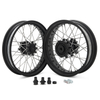 Motorcycle Spoke Wheel Rims Set For Husqvarna Svartpilen 401 / KTM Duke 390