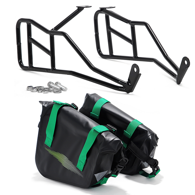 [Only B2B]Motorcycle PVC Side Bag and Luggage Bracket Set For Talaria Sting
