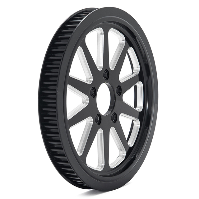 66 Tooth Rear Drive Belt Pulley For Harley Softail FXST/B/C FLSTF/B