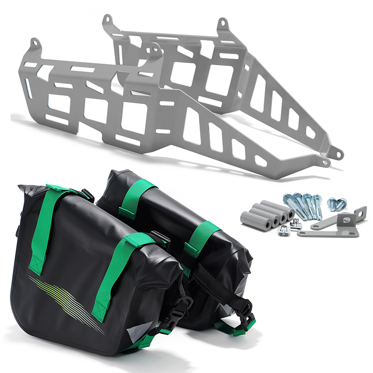 [Only B2B]Motorcycle PVC Side Bag and Bracket Set For Yamaha Tenere 700 2019 - 2023