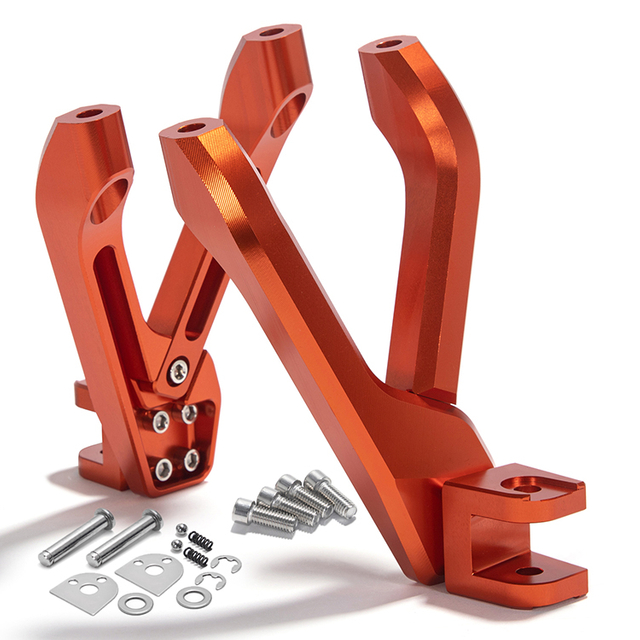 For Sur-ron Ultra Bee Rear Passenger Footpeg Bracket Mounts Electric Dirt Bike 