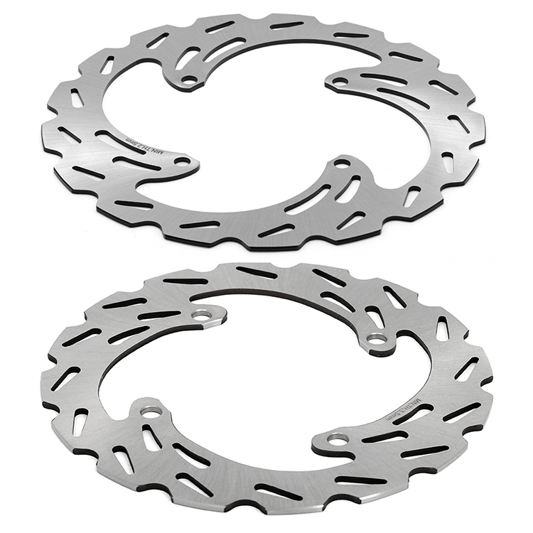 270*240mm Stainless Steel Brake Disc Rotor Set for SUZUKI RM-Z 250 2019-and up / SUZUKI RM-Z 450 2018-and up