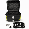 Universal Plastic Motorcycle Top Cases Tail Box (45L / 55L / 70L) with Quick-Release Plate & Lock Set - B2B Custom & Bulk Supply