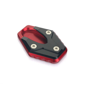 CNC Billet Anodized Aluminum Motorcycle Kickstand Pad