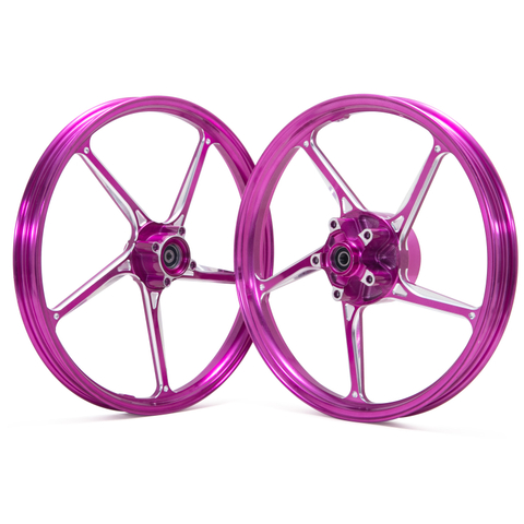 2021 Hot sale motorcycle wheel rims 17 inch custom sportbike wheels factory direct