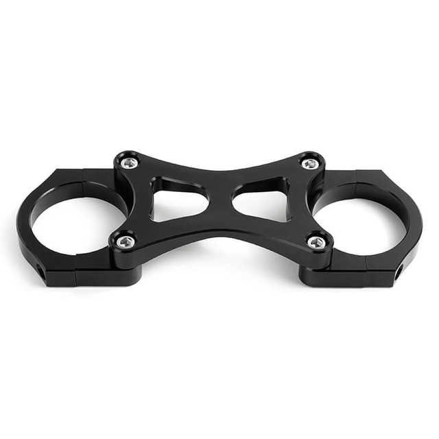 Motorcycle 39mm fork brace for sportsters with 19" or 21" front wheels & narrow glide front ends