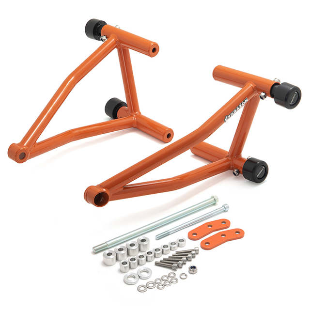 For KTM Duke Custom Aluminum Frame Slider & Crash Bars 