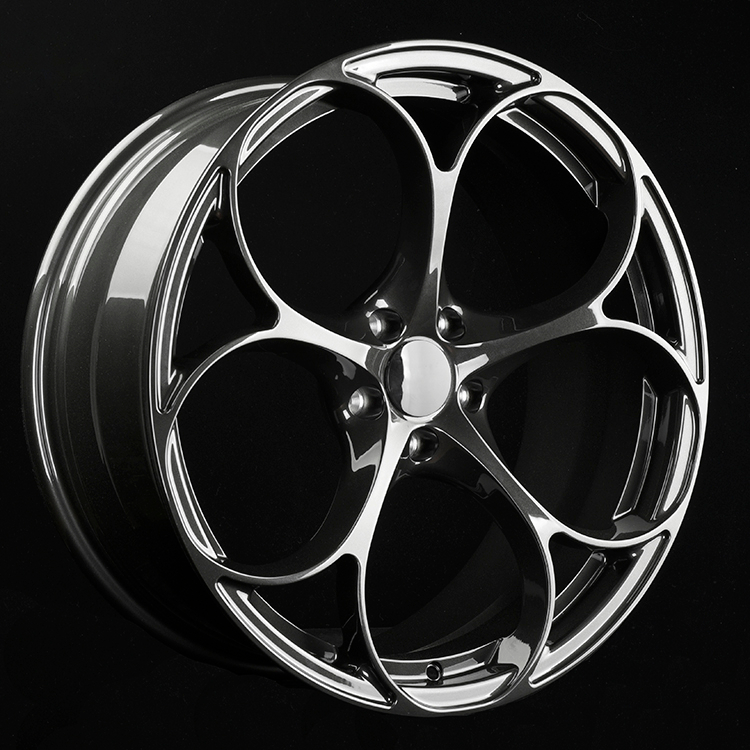 Custom 1 Piece Forged Alloy Car Wheel For Alfa Romeo