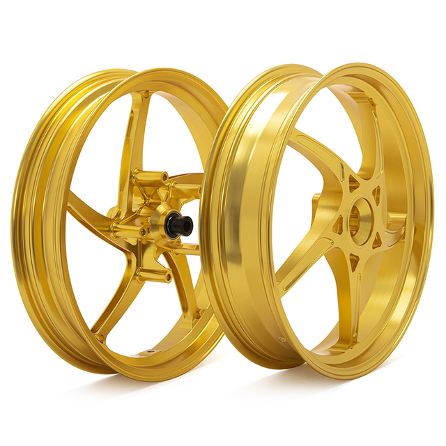 Wholesale Motorcycle Forged Wheel Set 17*3.0 &17*4.0 For KOVEMOTO Cobra 321RR