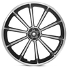 [MOQ 200] Gloss Black Motorcycle 10 Spokes Front Wheels for Harley Davidson