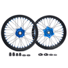 Front Rear Spoked Wheel Rim Hub Set for Yamaha YZ125 / YZ250 1999-2025