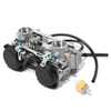 Motorcycle Dual Carburetor Assembly For Kawasaki 