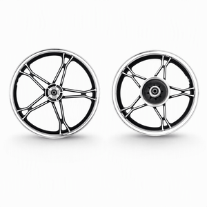 Heavy-Duty Motorcycle Aluminum Alloy Wheel Rims Set for Suzuki GN125 / GN125H / GN125F - B2B Custom & Bulk Supply