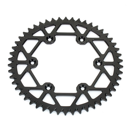 7075 aluminum alloy self cleaning motorcycle rear sprocket for KTM