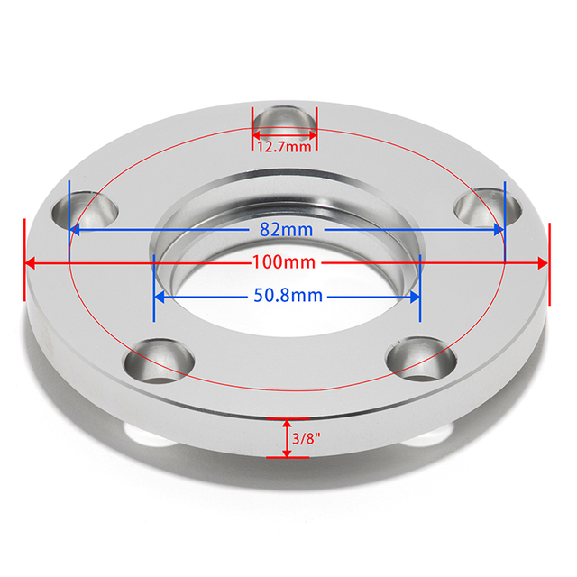 1/4” 3/8” 1/2” Aluminum Pulley Spacers Flange for Harley Davidson Motorcycle 