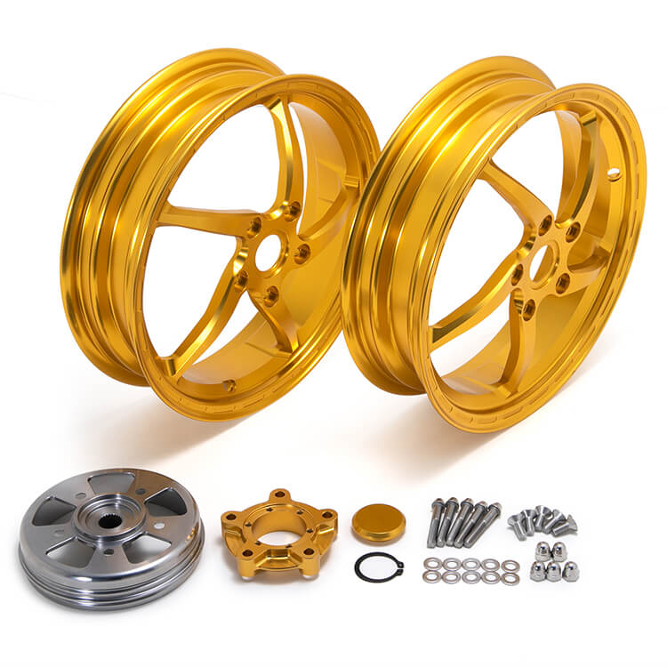 Wholesale 5 Spoke 12 Inch Motorcycle Wheels for Vespa Scooter Sprint 150 GTS300