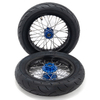 Supermoto Spoke Wheel Tire Sets for Sur-Ron/Segway/Talaria