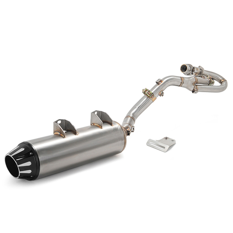 ATV Stainless Steel Exhaust Pipe For YAMAHA RAPTOR 700 2006-2014