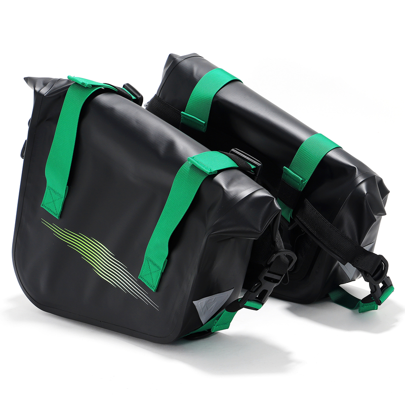 Custom PVC Waterproof Motorcycle Side Bag Pannier Side Luggage Universal 