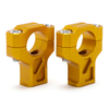 Custom Increased 5mm Motorcycle Handlebar Risers Mount Clamps for Sur-ron Ultra Bee