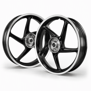 Aluminum Sport Wheel Rims Set for Honda Wave 110 / Wave 110s with Front Disc Rear Drum Set - B2B Custom & Bulk Supply