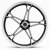 Heavy-Duty Motorcycle Aluminum Alloy Wheel Rims Set for Suzuki GN125 / GN125H / GN125F - B2B Custom & Bulk Supply