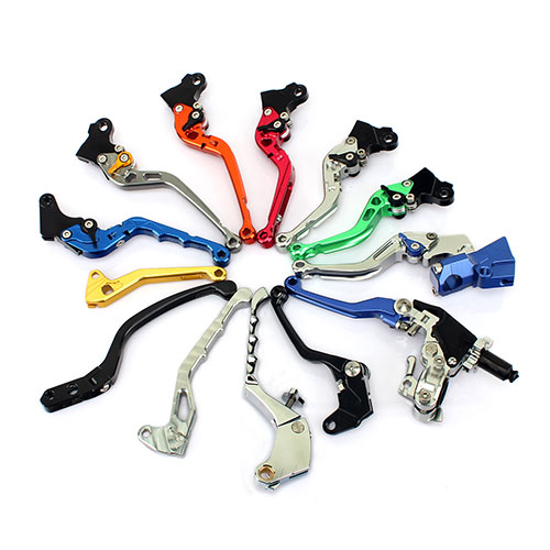 CNC Billet Aluminum Adjustable Motorcycle Brake Clutch Levers