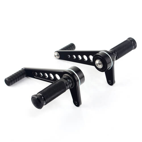 Aluminum Alloy Universal Cafe Racer Footpegs Rearsets